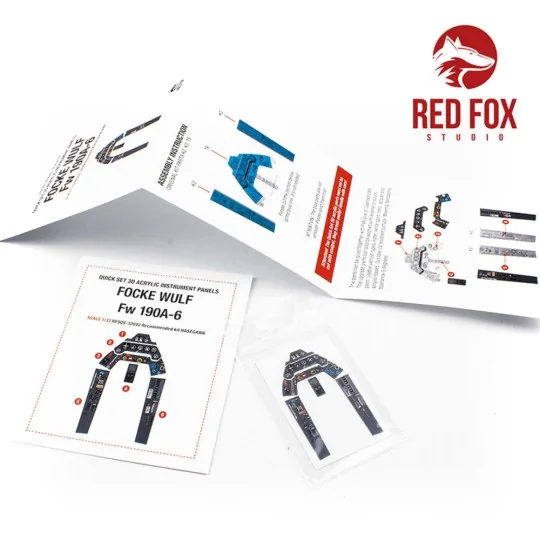 1/32 Focke Wulf Fw 190A-6 (for Hasegawa kit), 1/32 - Red Fox Studio...