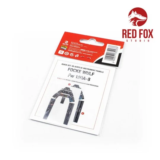 1/32 Focke Wulf Fw 190A-8 (for Hasegawa kit), 1/32 - Red Fox Studio...