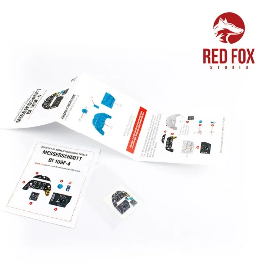 1/32 Messerschmitt Bf 109F-4 (for Hasegawa Kit), 1/32 - Red Fox Stu...