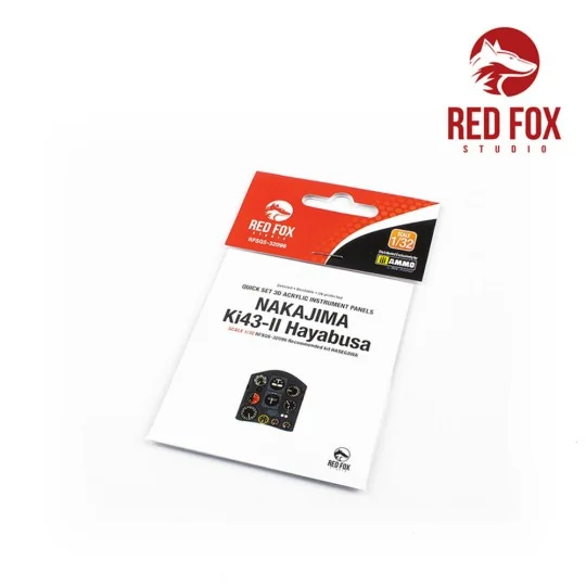1/32 Nakajima Ki43-II Hayabusa (for Hasegawa kit), 1/32 - Red Fox S...
