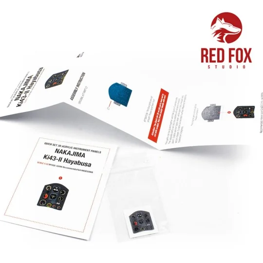 1/32 Nakajima Ki43-II Hayabusa (for Hasegawa kit) - Red Fox Studio ...