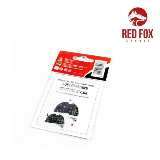 1/32 Supermarine Spitfire Mk.Iia (for Revell Kit) - Red Fox Studio ...