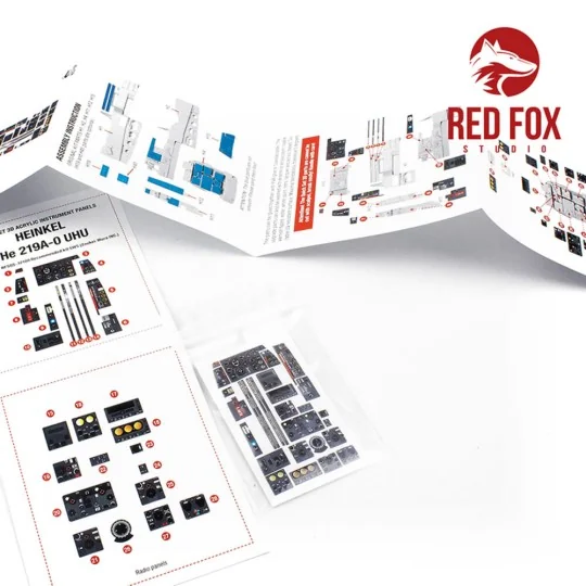 1/32 Heinkel He 219A-0 UHU (for SWS Zoukei-Mura INC. kit) - Red Fox...