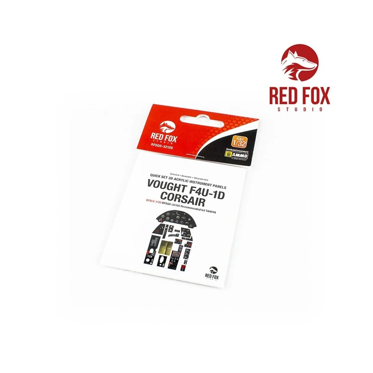 1/32 F4U-1D Corsair (for Tamiya kit), 1/32 - Red Fox Studio RFSQS-3...