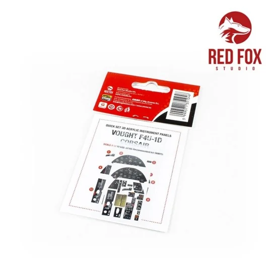 1/32 F4U-1D Corsair (for Tamiya kit), 1/32 - Red Fox Studio RFSQS-3...