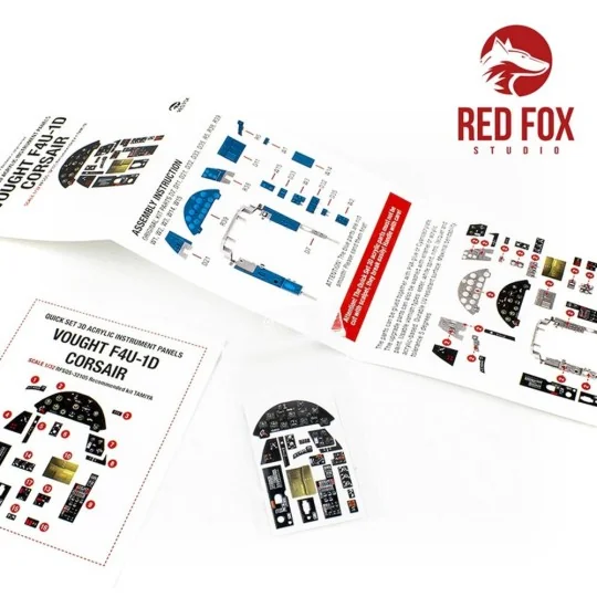 1/32 F4U-1D Corsair (for Tamiya kit), 1/32 - Red Fox Studio RFSQS-3...