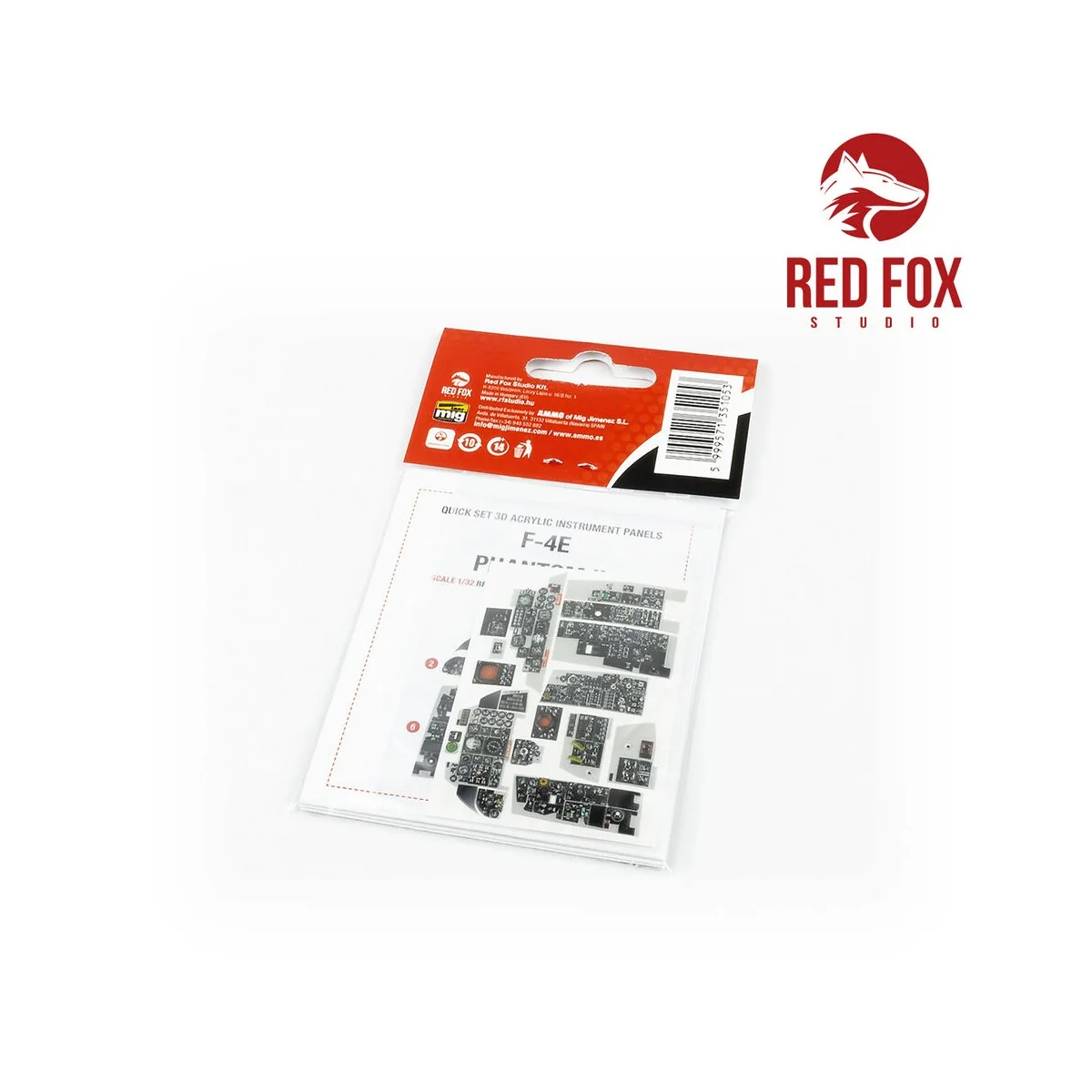 1/32 F-4E Phantom II (for Academy kit), 1/32 - Red Fox Studio RFSQS...