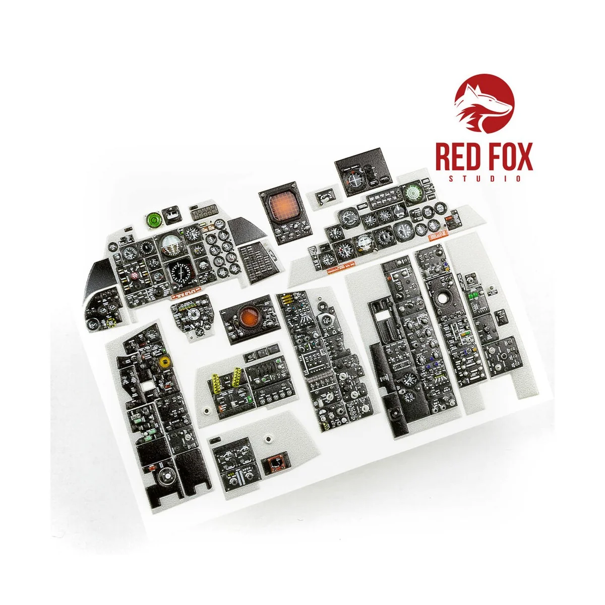 1/32 F-4E Phantom II (for Academy kit) - Red Fox Studio RFSQS-32106