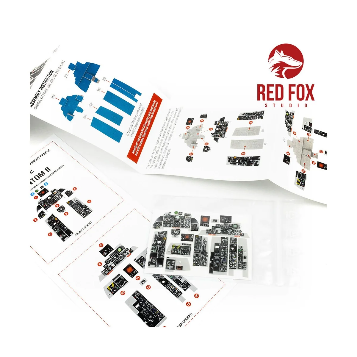 1/32 F-4E Phantom II (for Academy kit), 1/32 - Red Fox Studio RFSQS...
