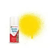 HUMBROL ACRYLIC HOBBY SPRAY 150ML No 69 Yellow - Humbrol AD6069