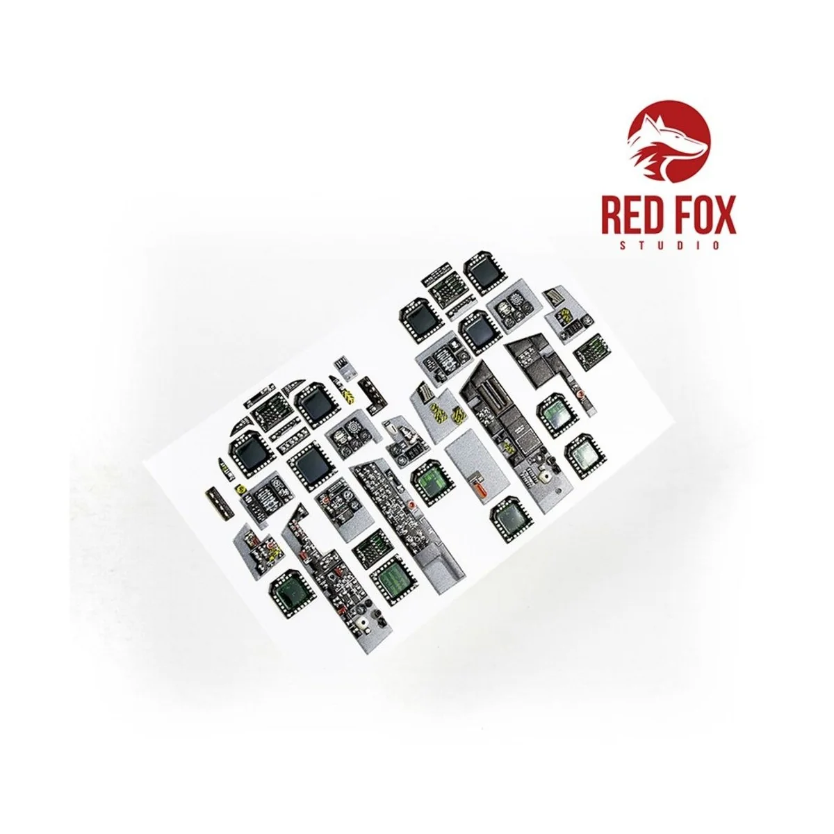 1/32 F/A-18B Hornet (for Academy/Kinetic kit), 1/32 - Red Fox Studi...