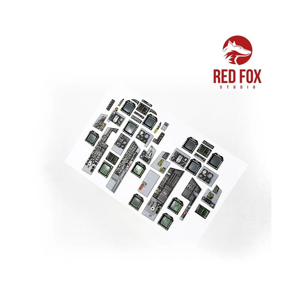 1/32 F/A-18B Hornet (for Academy/Kinetic kit), 1/32 - Red Fox Studi...