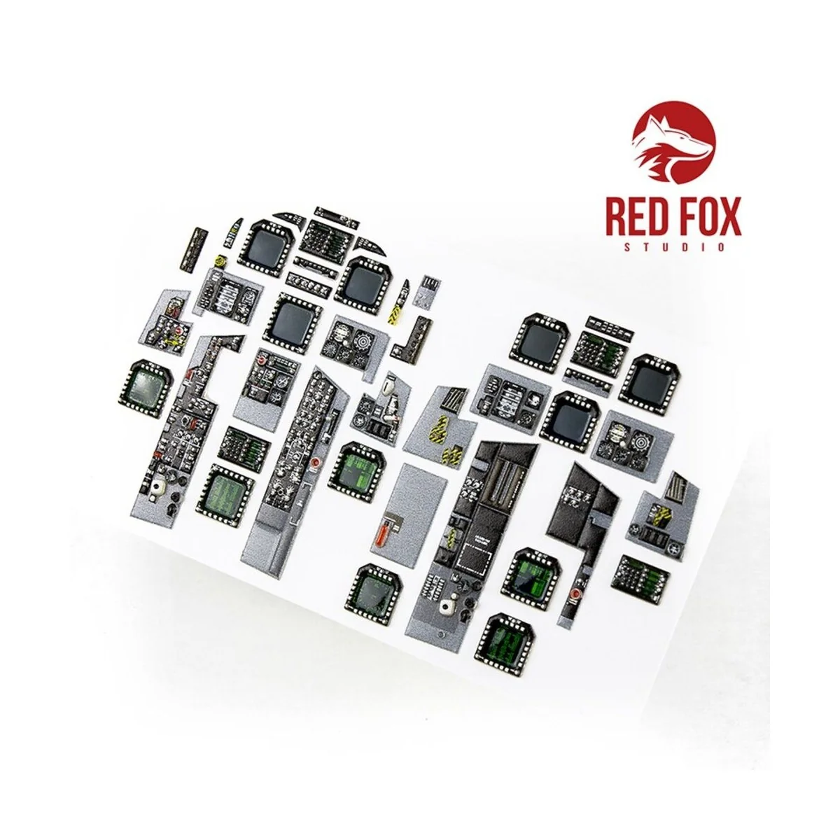 1/32 F/A-18B Hornet (for Academy/Kinetic kit), 1/32 - Red Fox Studi...