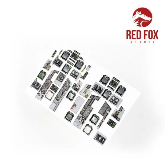 1/32 F/A-18D Early Hornet (for Academy/Kinetic kit), 1/32 - Red Fox...