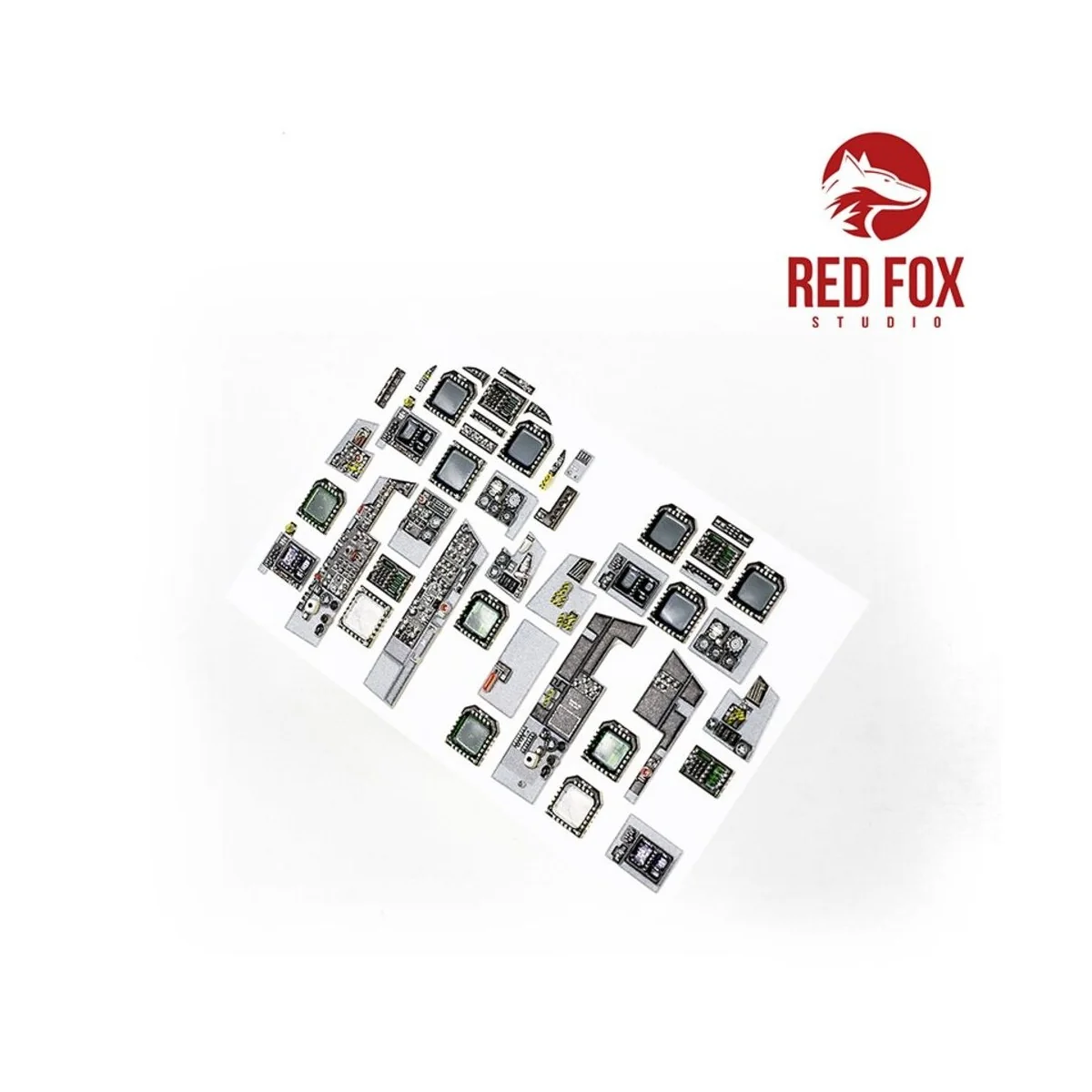 1/32 F/A-18D Early Hornet (for Academy/Kinetic kit), 1/32 - Red Fox...