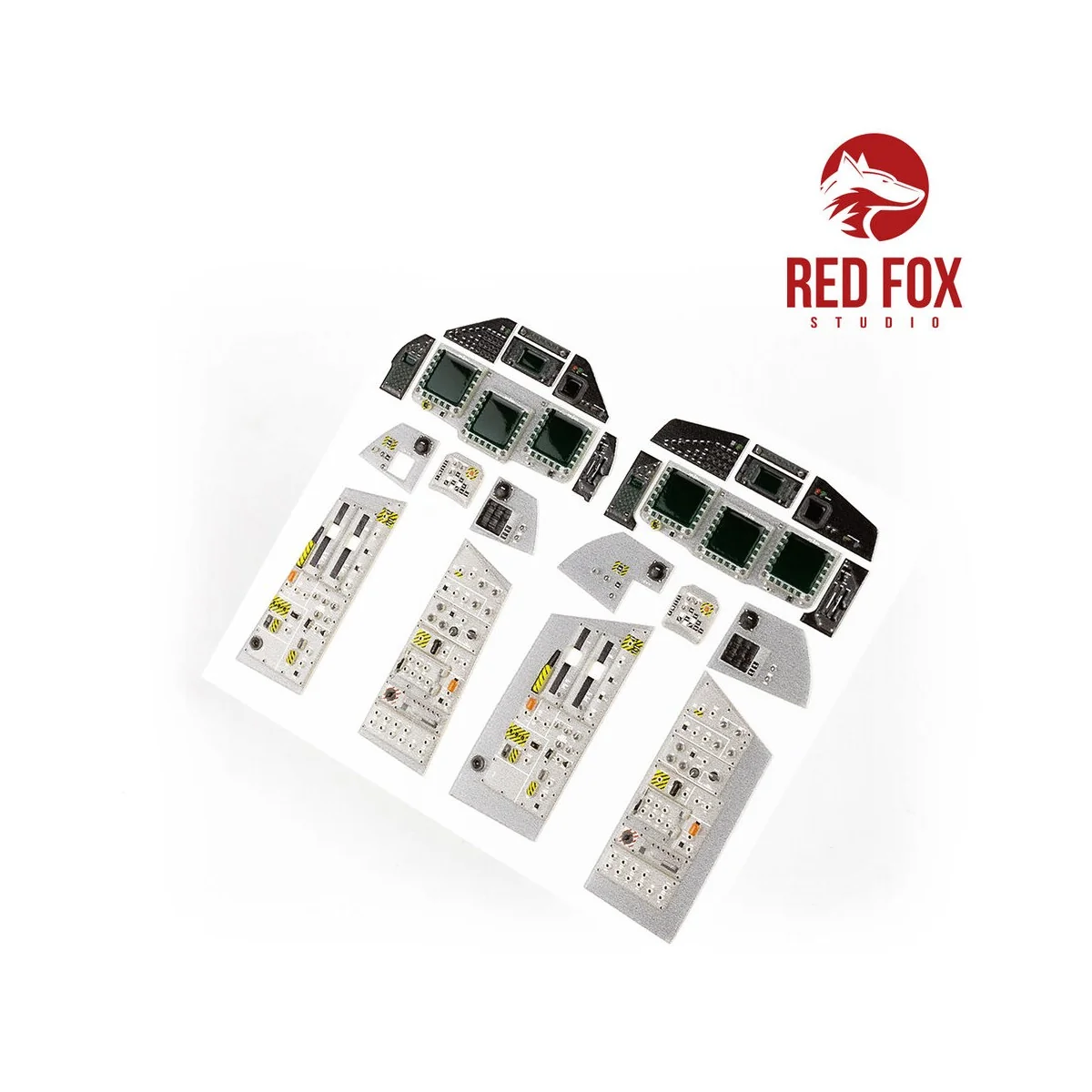 1/32 EF-2000B Eurofighter Typhoon (for Trumpeter kit) - Red Fox Stu...