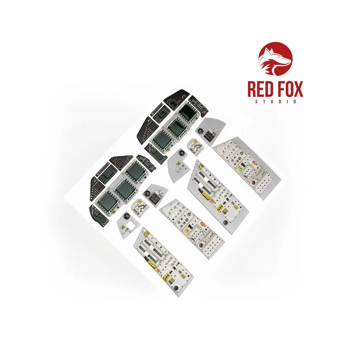 1/32 EF-2000B Eurofighter Typhoon (for Trumpeter kit) - Red Fox Stu...