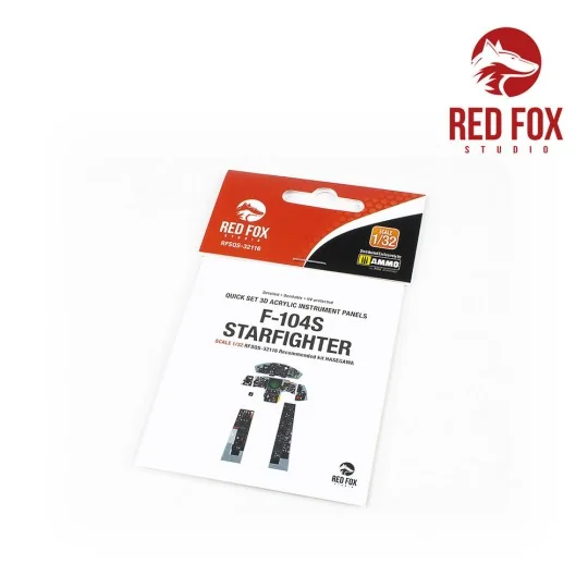1/32 F-104S Starfighter (for Hasegawa kit) - Red Fox Studio RFSQS-3...