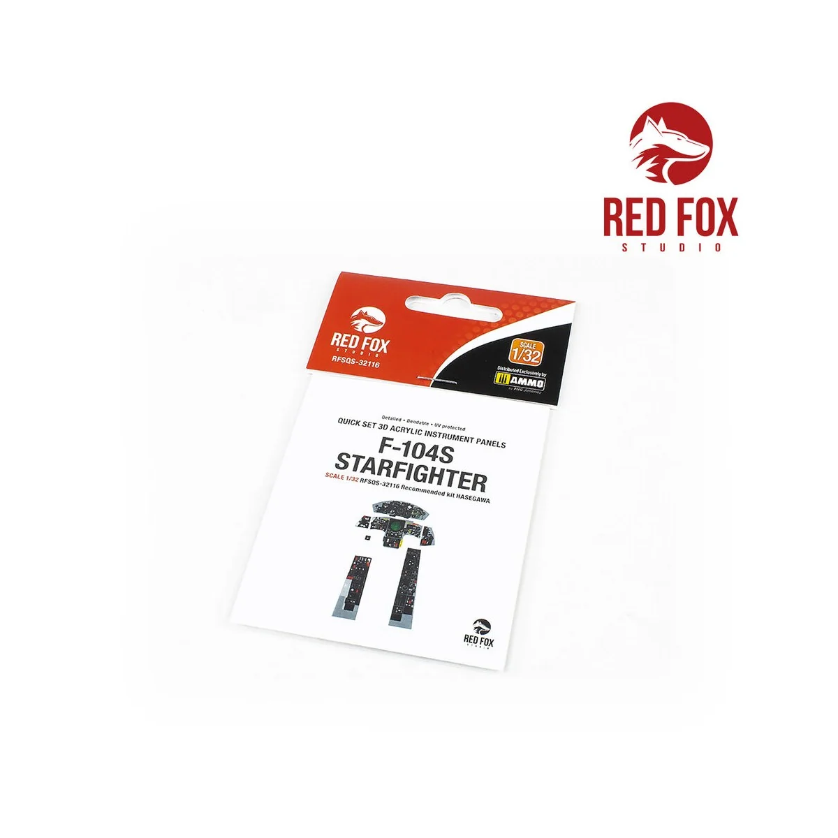 1/32 F-104S Starfighter (for Hasegawa kit), 1/32 - Red Fox Studio R...