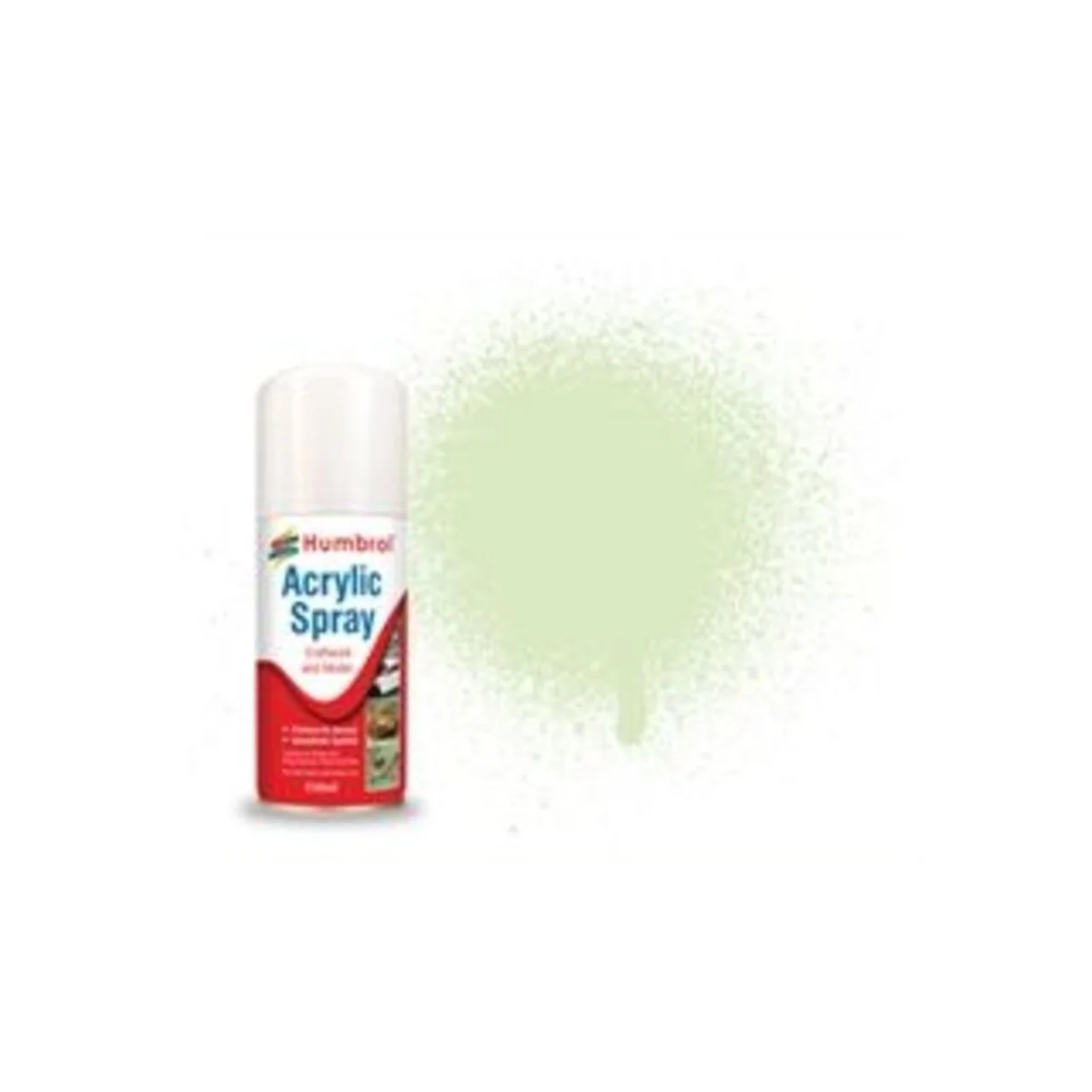 HUMBROL ACRYLIC HOBBY SPRAY 150ML No 90 Beige Green Matt - Humbrol ...