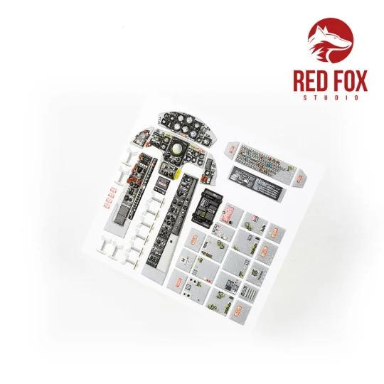 1/32 F-104A Starfighter (for Italeri kit) - Red Fox Studio RFSQS-32117