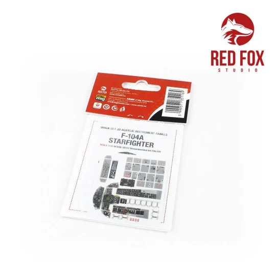 1/32 F-104A Starfighter (for Italeri kit) - Red Fox Studio RFSQS-32117