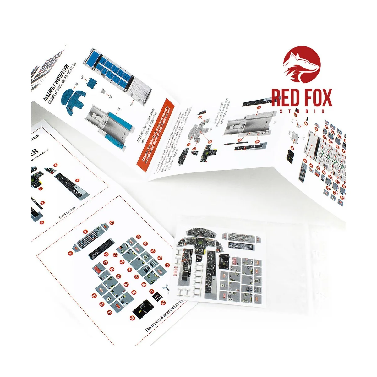 1/32 F-104A Starfighter (for Italeri kit), 1/32 - Red Fox Studio RF...