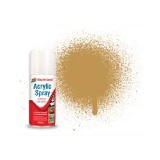 HUMBROL ACRYLIC HOBBY SPRAY 150ML No 93 Desert Yellow - Humbrol AD6093