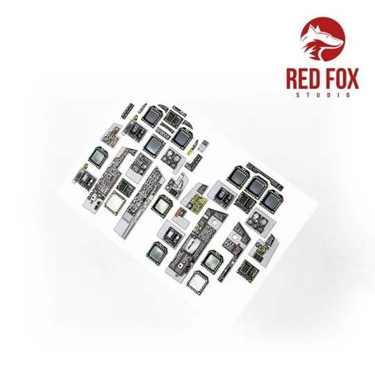 1/32 F/A-18D Late Hornet (for Academy/Kinetic kit), 1/32 - Red Fox ...