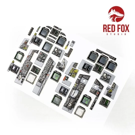 1/32 F/A-18D Late Hornet (for Academy/Kinetic kit) - Red Fox Studio...