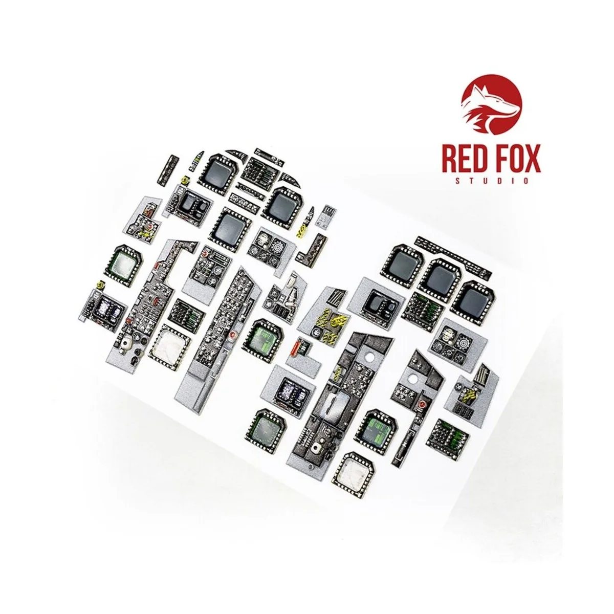 1/32 F/A-18D Late Hornet (for Academy/Kinetic kit) - Red Fox Studio...