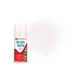 HUMBROL ACRYLIC HOBBY VARNISH SPRAY 150ML No 135 Satin Varnish - Hu...