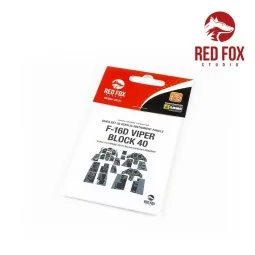 1/32 F-16D Block 40 Viper (for Academy kit), 1/32 - Red Fox Studio ...