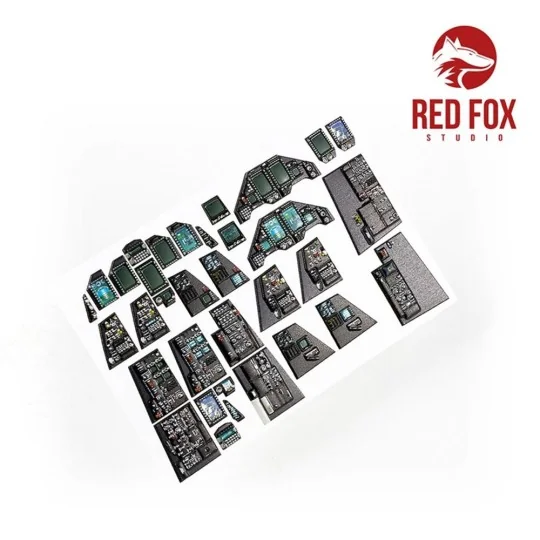 1/32 F-16F Block 60 Fighting Falcon (for Academy kit), 1/32 - Red F...