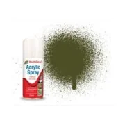 HUMBROL ACRYLIC HOBBY SPRAY 150ML No 155 Olive Drab Matt - Humbrol ...