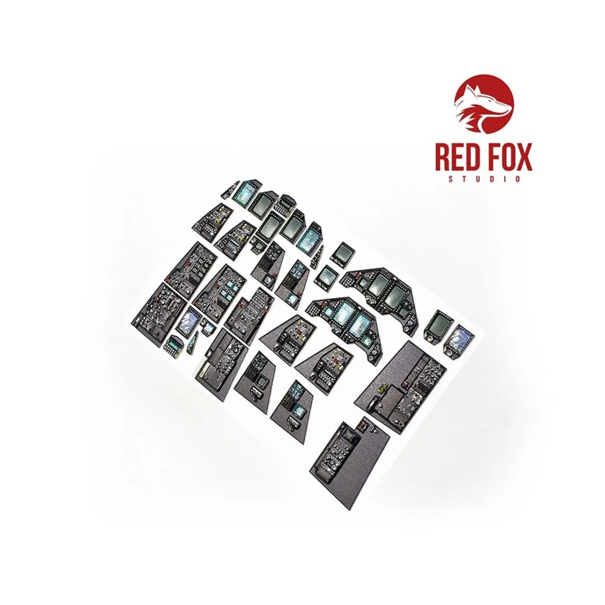 1/32 F-16F Block 60 Fighting Falcon (for Academy kit), 1/32 - Red F...