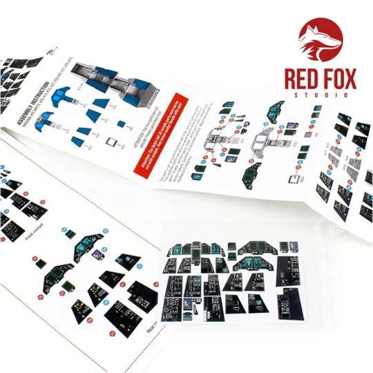 1/32 F-16F Block 60 Fighting Falcon (for Academy kit), 1/32 - Red F...