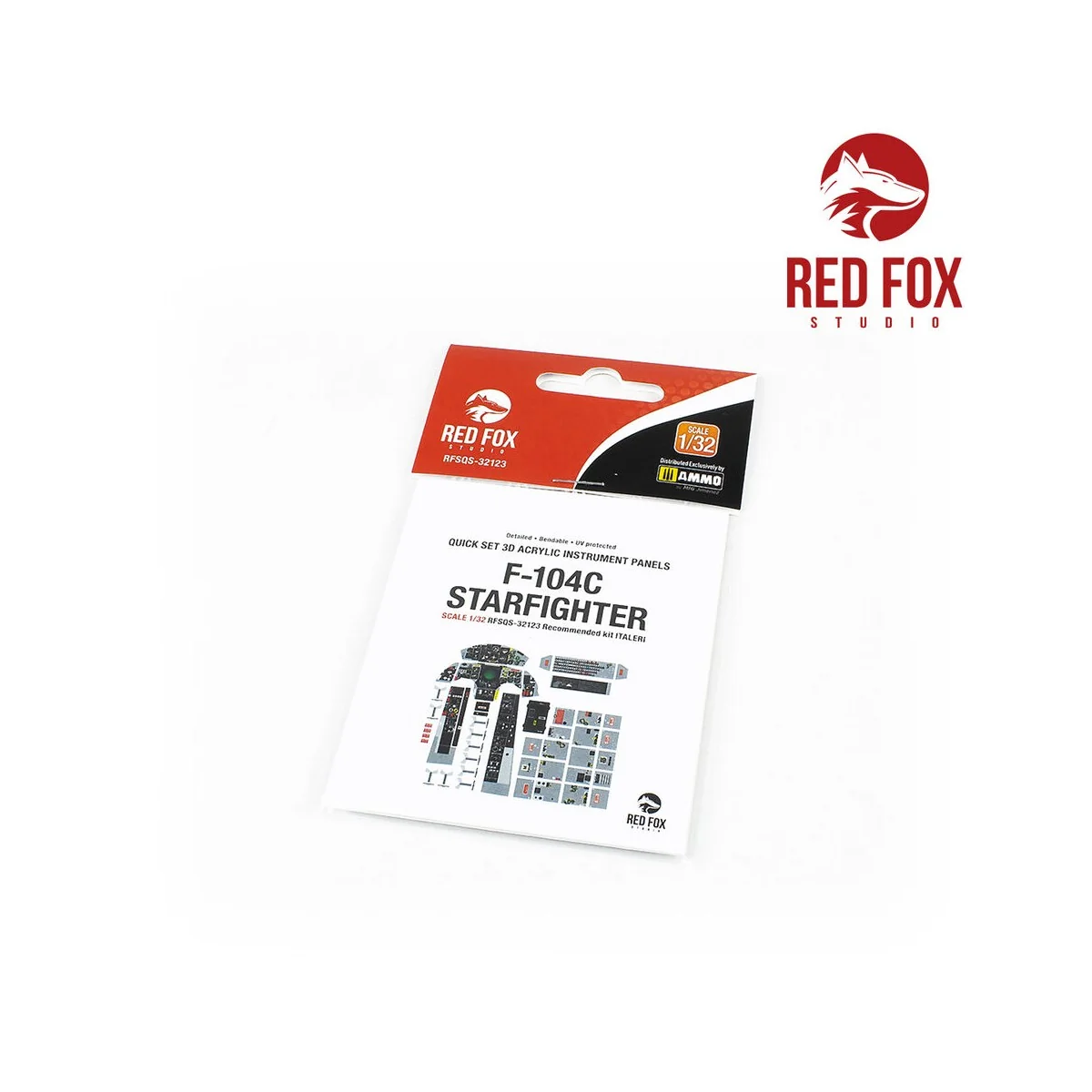 1/32 F-104C Starfighter (for Italeri kit), 1/32 - Red Fox Studio RF...
