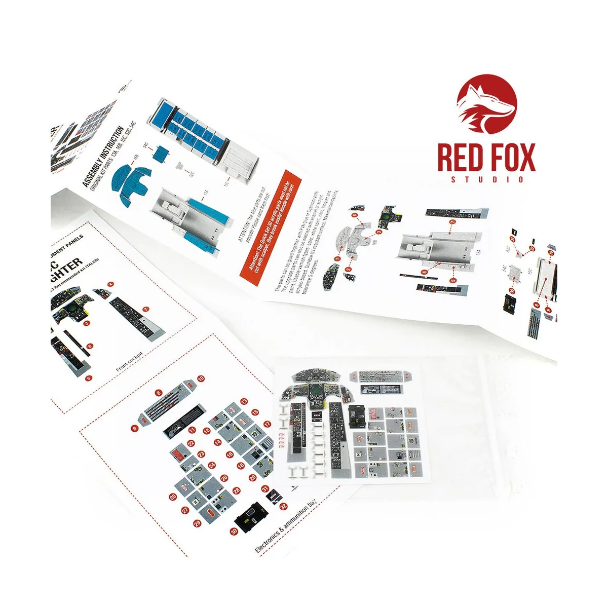 1/32 F-104C Starfighter (for Italeri kit), 1/32 - Red Fox Studio RF...