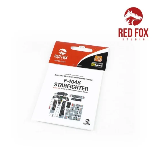 1/32 F-104S Starfighter (for Italeri kit), 1/32 - Red Fox Studio RF...