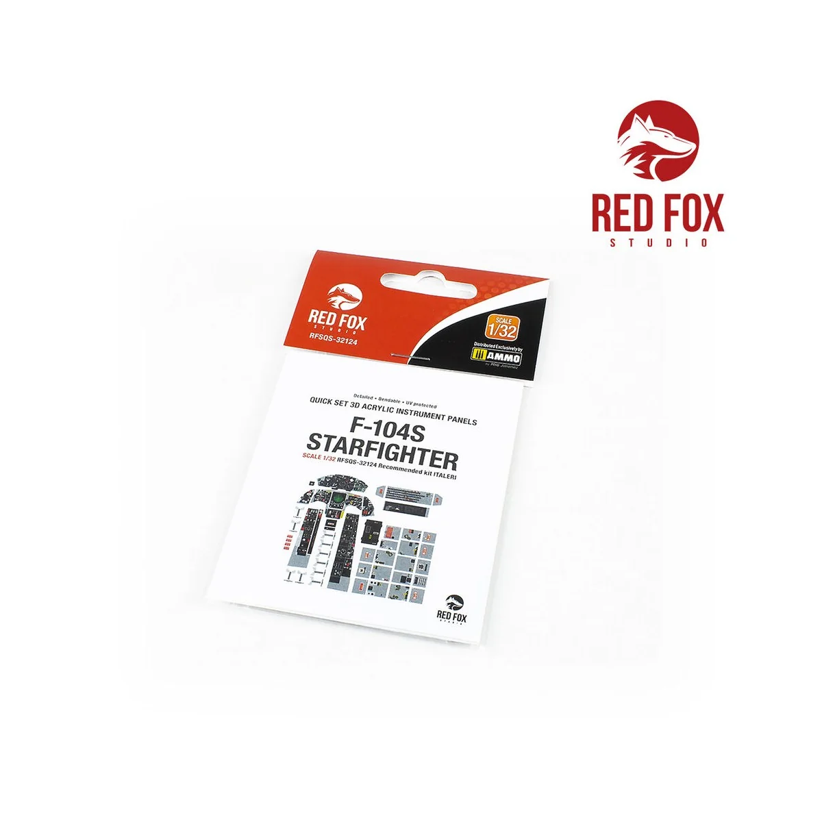 1/32 F-104S Starfighter (for Italeri kit), 1/32 - Red Fox Studio RF...