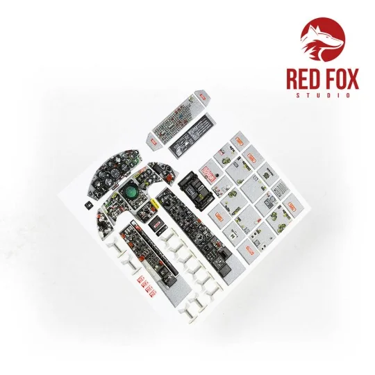 1/32 F-104S Starfighter (for Italeri kit) - Red Fox Studio RFSQS-32124