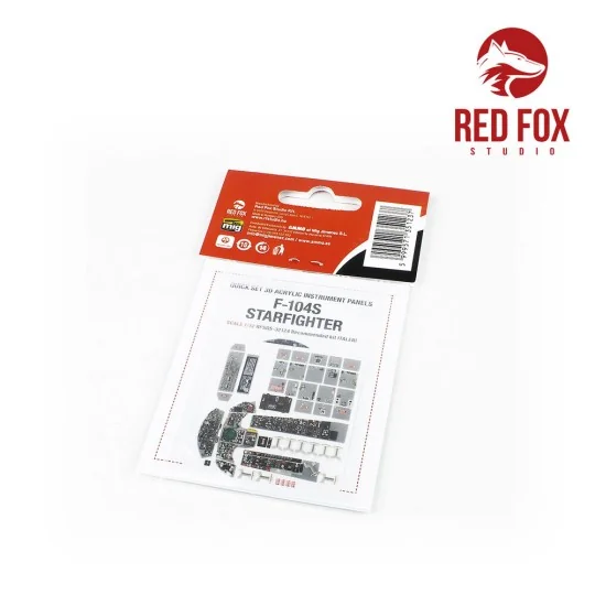1/32 F-104S Starfighter (for Italeri kit) - Red Fox Studio RFSQS-32124