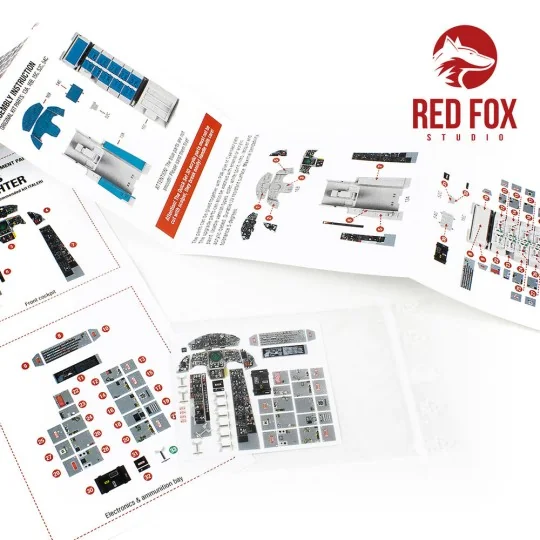 1/32 F-104S Starfighter (for Italeri kit) - Red Fox Studio RFSQS-32124