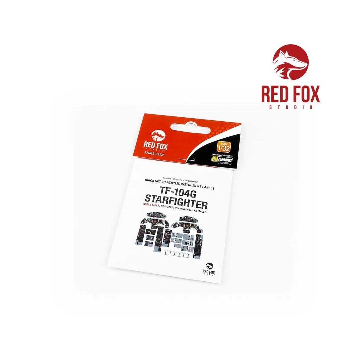 1/32 TF-104G Starfighter (for Italeri kit) - Red Fox Studio RFSQS-3...