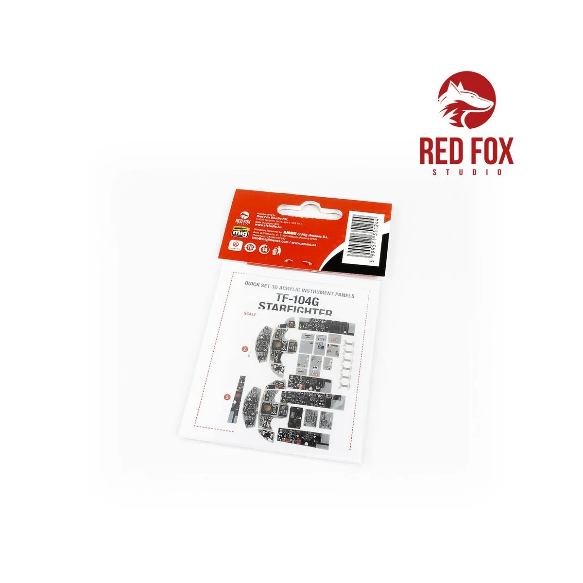 1/32 TF-104G Starfighter (for Italeri kit), 1/32 - Red Fox Studio R...