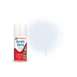 HUMBROL ACRYLIC HOBBY SPRAY 150ML No 191 Chrome Silver - Humbrol AD...