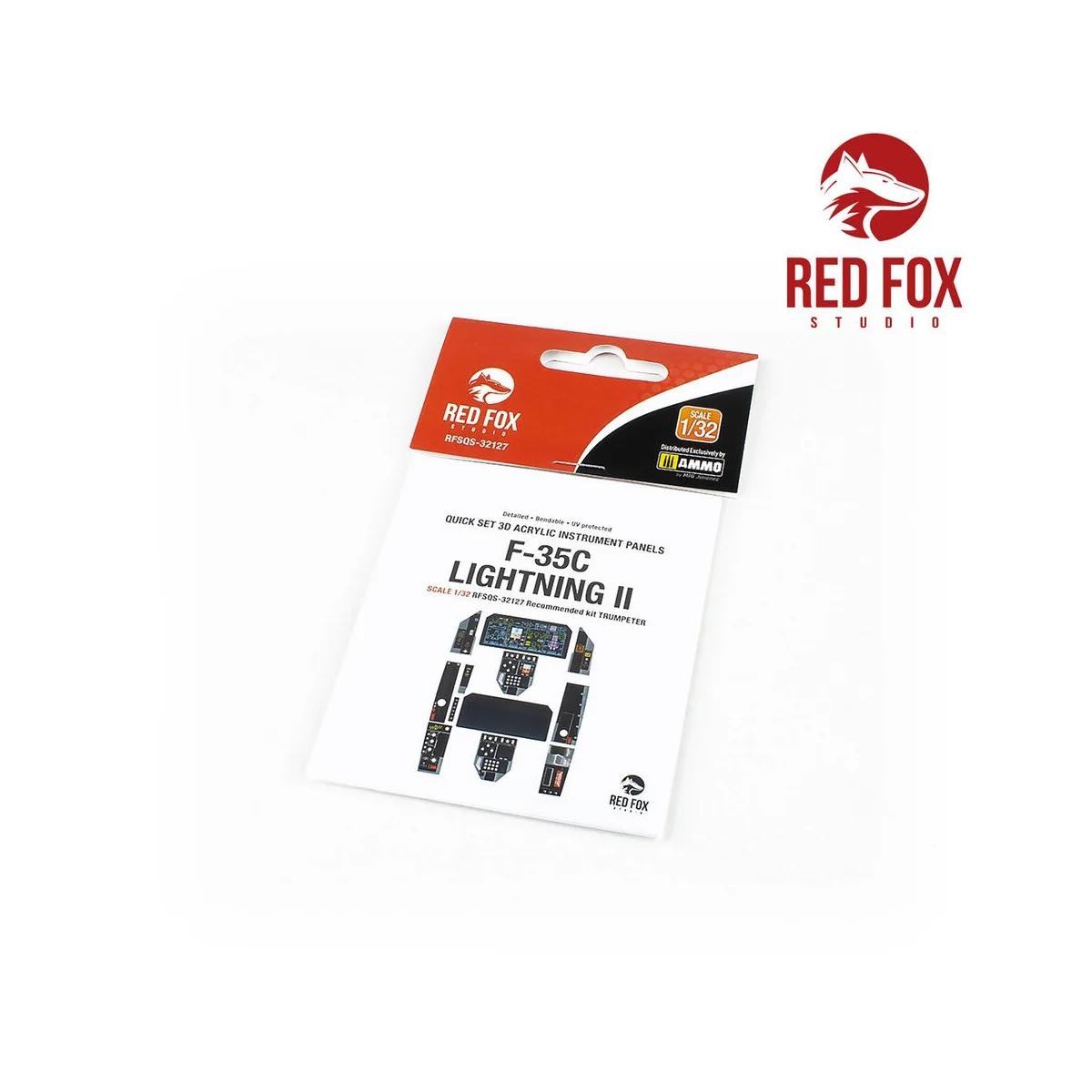1/32 F-35C Lightning II (for Trumpeter kit), 1/32 - Red Fox Studio ...