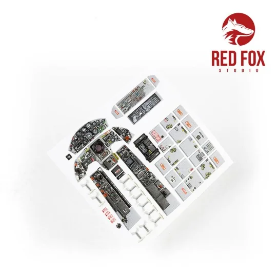 1/32 F-104S ASA M Starfighter (for Italeri kit), 1/32 - Red Fox Stu...