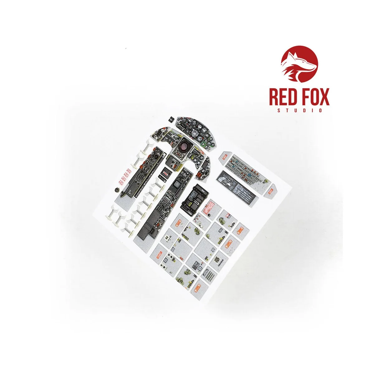 1/32 F-104S ASA M Starfighter (for Italeri kit), 1/32 - Red Fox Stu...
